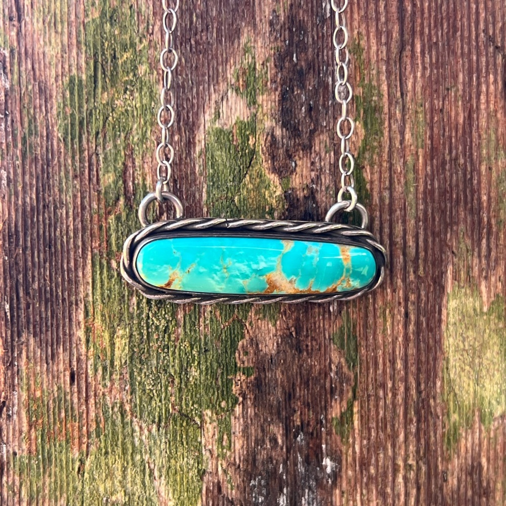 Turquoise bar